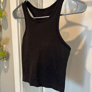 LuluLemon dark grey / black Women's Tank Top